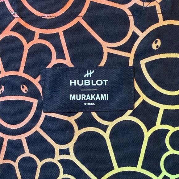 Hublot x Murakami Rainbow Flower Tote Bag Canvas Smiley - Picture 2 of 8